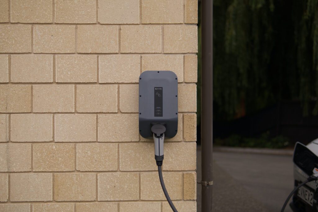EV at home charging station